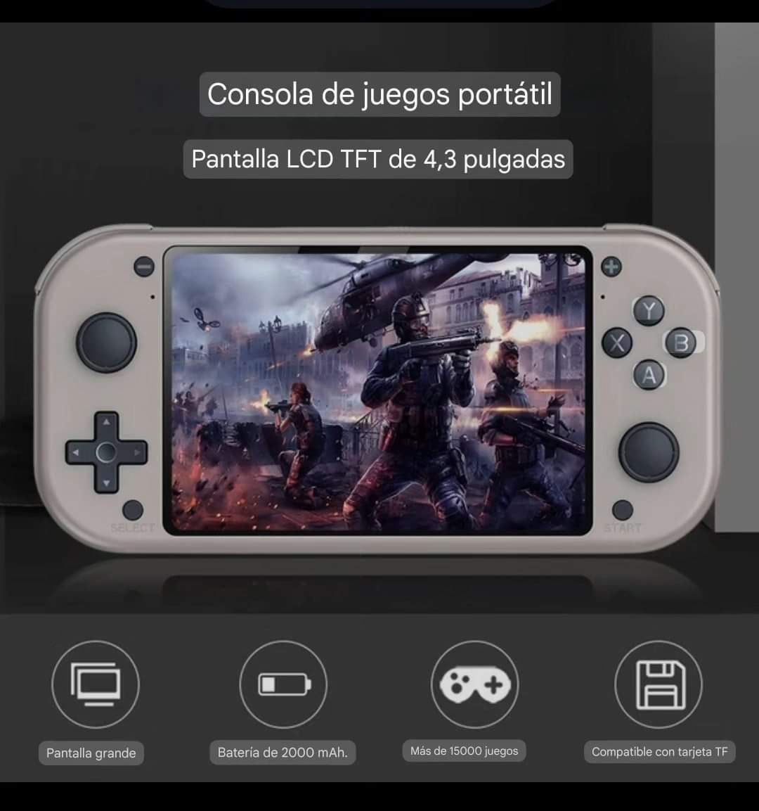 Consola M17 de Juegos PSP N64 PORTATIL