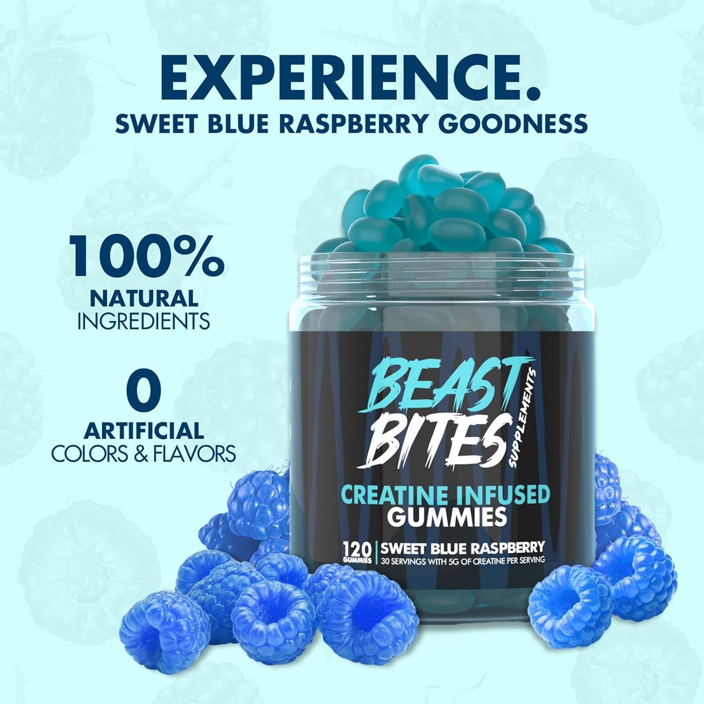 BEAST Bites™ | Gomitas de CREATINA