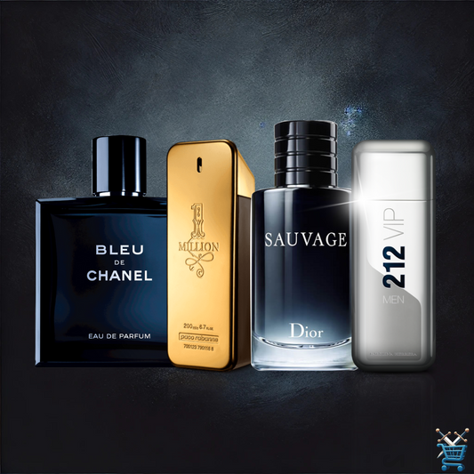 KIT X4 ONE MILLON | BLEU | SAUVAGE | 212 VIP