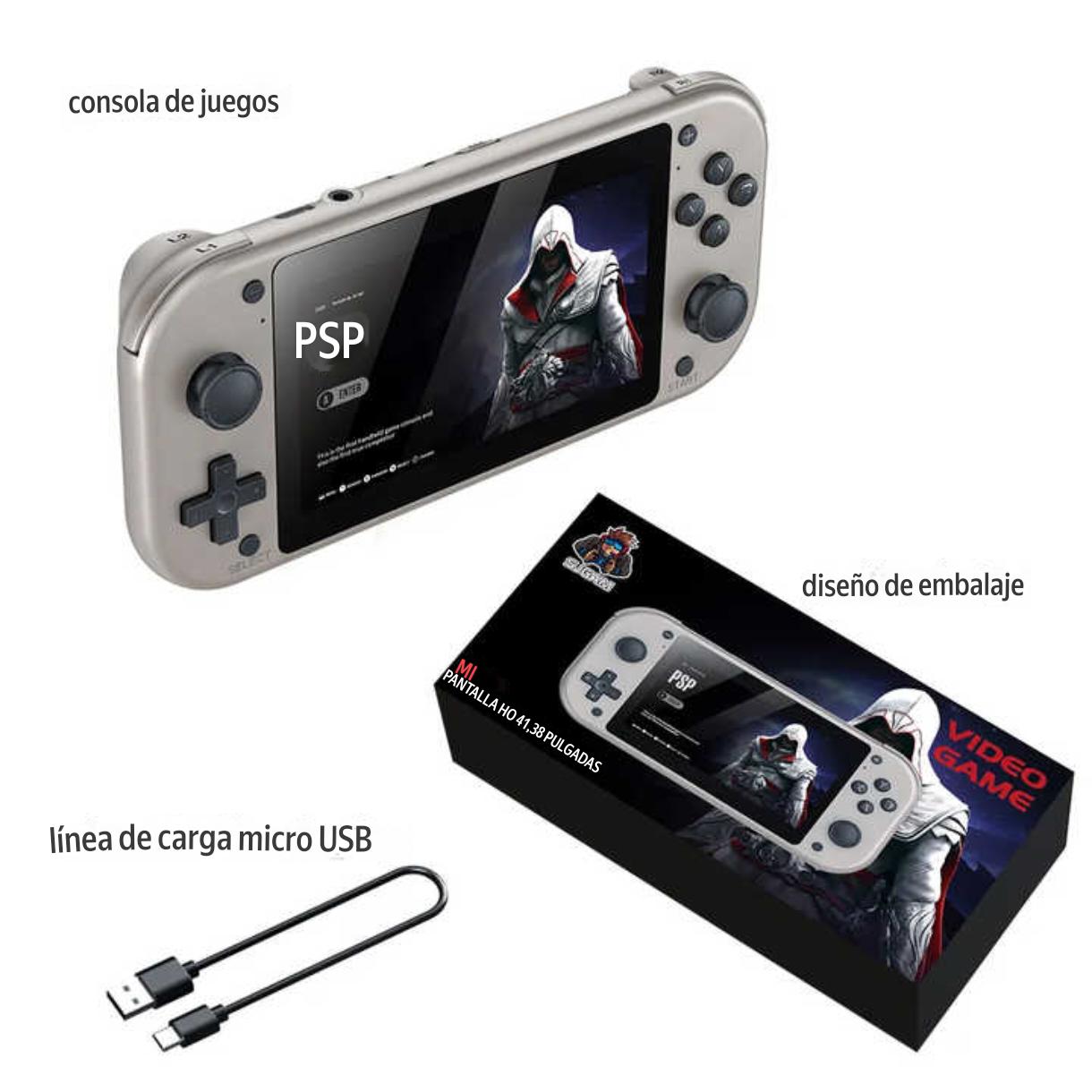 Consola M17 de Juegos PSP N64 PORTATIL