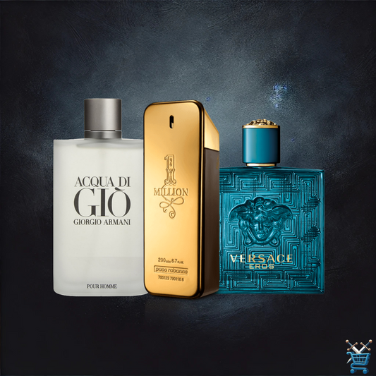 KIT X3 One Millon | Aqua Di Gio | Versace Eros